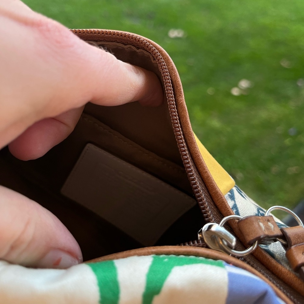 Coach Multi Color Patchwork 4430 Hamptons Top Han… - image 2